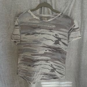 White Crow white camo T-shirt